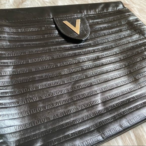 Mario Valentino Leather Clutch